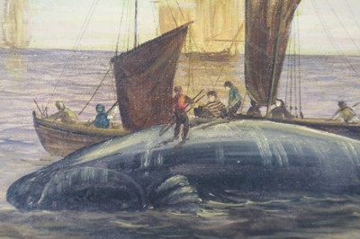 Lot 94 - British School (19th Century) Whaling Scene