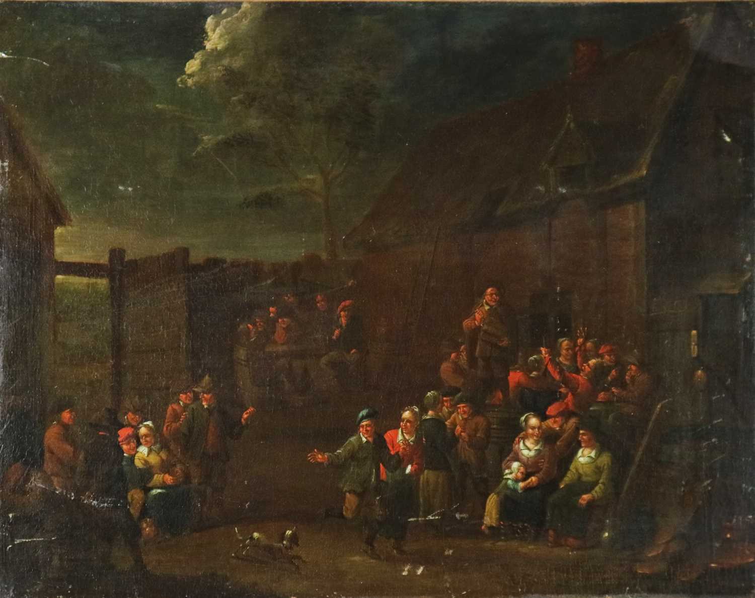 Lot 83 - Flemish School (17th-18th Century) Tavern Scene