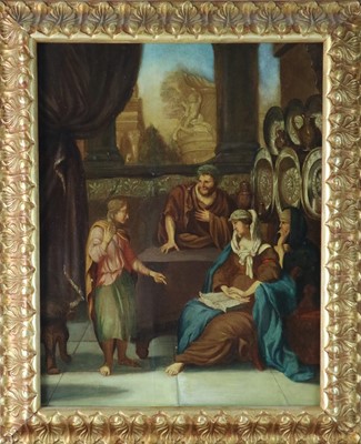 Lot 155 - Follower of Johannes Lingelbach (Dutch School 1622-1674) Christ in the House of his Parents