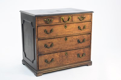 Lot 398 - A George III mahogany chest of drawers