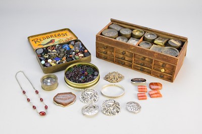Lot 32 - A large collection of loose stones and jewellers stock