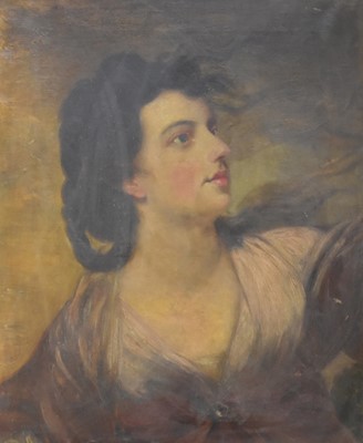 Lot 136 - Catherine Doe (British School 19th Century) Portrait of a Young Woman