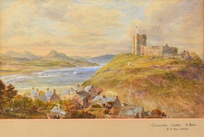 Lot 161 - British School (19th Century) Criccieth Castle