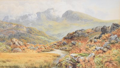 Lot 150 - William Bradley (active 1872-1889) Cadr Idris from Bontddu