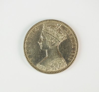 Lot 218 - A Victoria florin