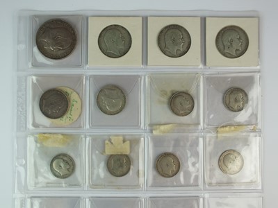 Lot 219 - A collection of Edward VII silver and bronze coinage