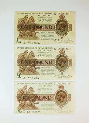 Lot 223 - Three banknotes