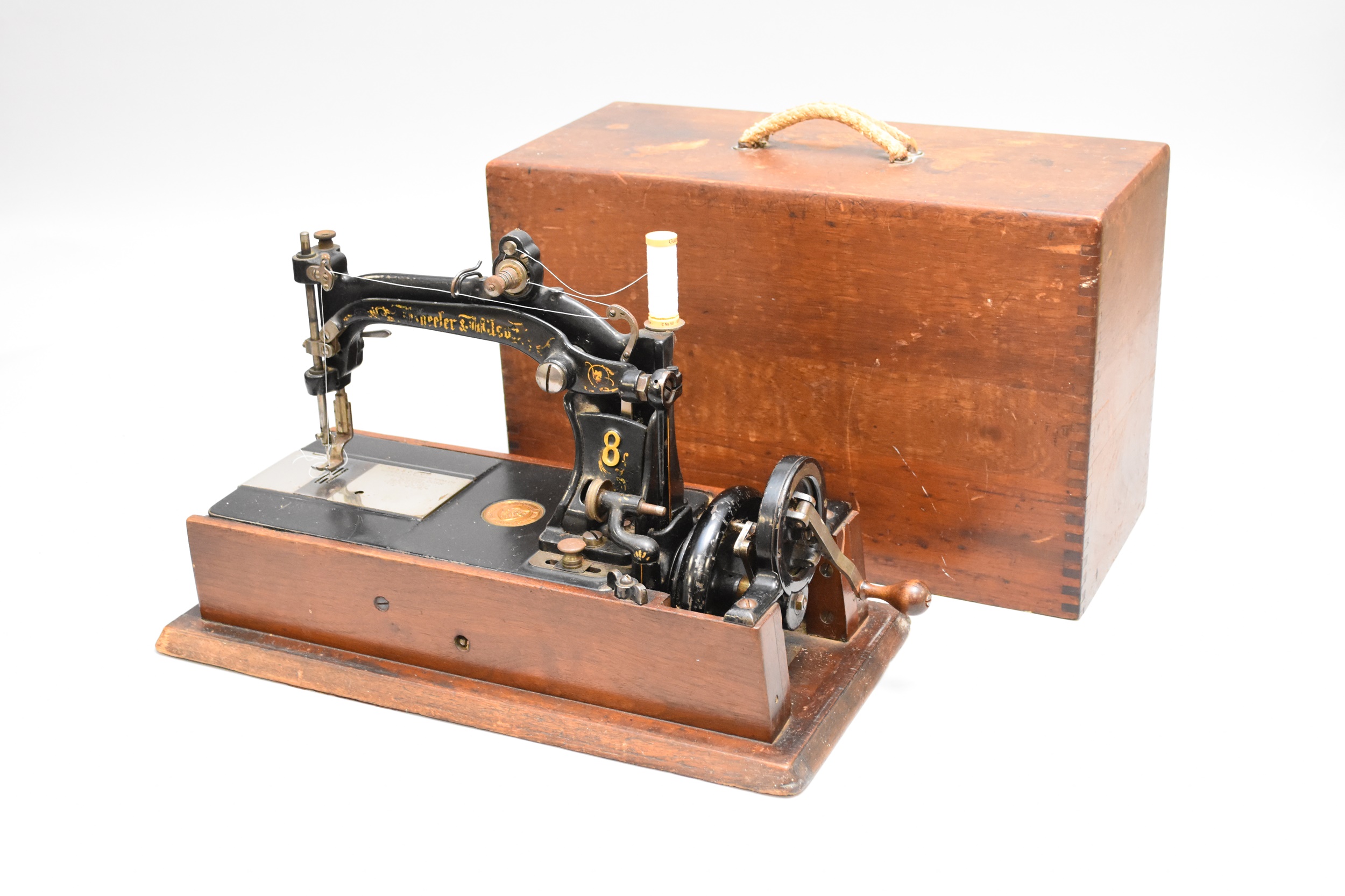Lot 324 A Wheeler & Wilson sewing machine