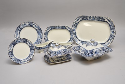 Lot 223 - A Wood & Sons 'Buddha' pattern dinner service