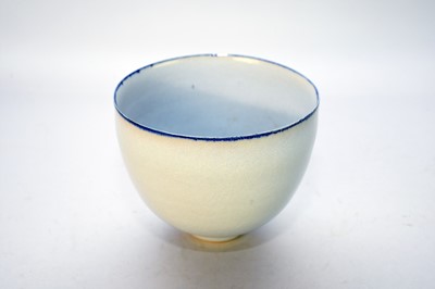 Lot 249 - Rupert Spira (b.1960), a duck-egg blue glaze bowl