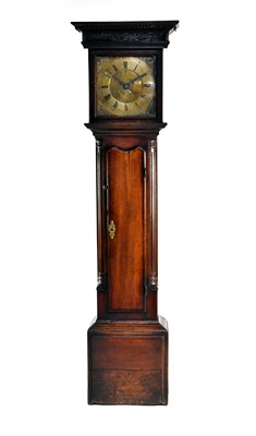 Lot 368 - An 18th century oak longcase clock, Samuel Roberts, Llanfair Caereinion