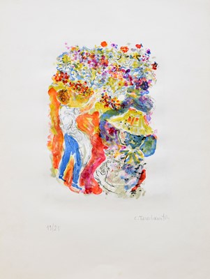 Lot 410 - Constantin Andréevitch Terechkovitch (Russian 1902-1978) La Treille Muscate Lithographs