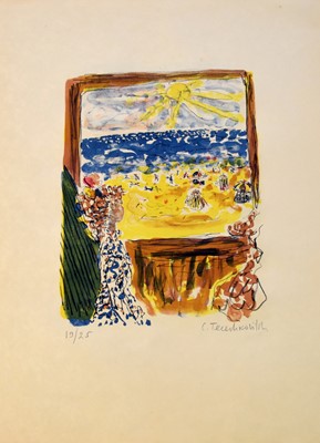 Lot 410 - Constantin Andréevitch Terechkovitch (Russian 1902-1978) La Treille Muscate Lithographs