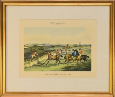 Lot 277 - A group of six various hunting prints, 20th century