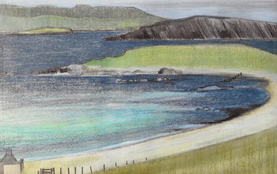 Lot 137 - Nicholas Barnham (Scottish b.1939) Three Shetland Landscapes