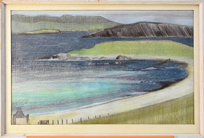 Lot 137 - Nicholas Barnham (Scottish b.1939) Three Shetland Landscapes