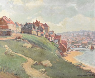 Lot 125 - Walter Ashworth (British 1883-1952) Coastal Town