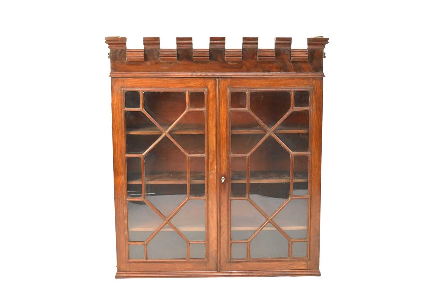 Lot 493 - An early 19th century mahogany bookcase