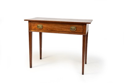 Lot 505 - An early 19th century mahogany rectangular side table