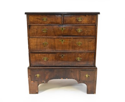 Lot 467 - A George I style mahogany chest on stand