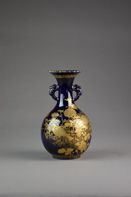 Lot 162 - A Japanese Satsuma vase, Meiji era