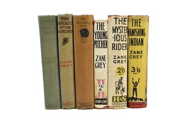 Lot 36 - GREY, Zane, Riders of the Purple Sage.  Grosset and Dunlap, New York, dated 1912