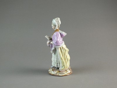 Lot 318 - Meissen porcelain model of 'The Racegoers Companion', 19th century