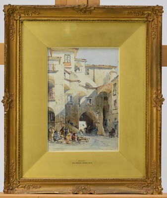 Lot 137 - Ernest George RA (British 1839-1922) Amalfi