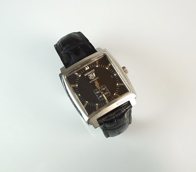 Lot 165 - A Gentleman's stainless steel Tag Heuer Monaco automatic wristwatch