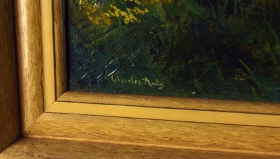 Lot 234 - Charles Auty (1856-1936) Landscape with Grazing Sheep