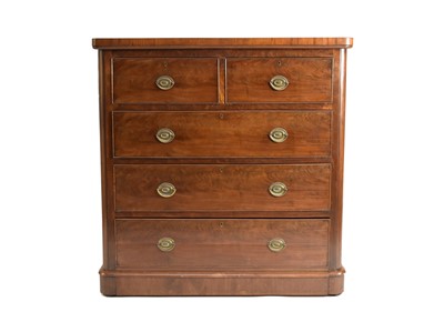 Lot 767 - A Victorian mahogany chest of drawers