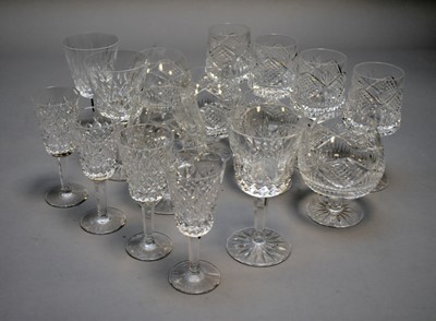 Lot 356 - Waterford Crystal Lismore and Alana drinking glasses