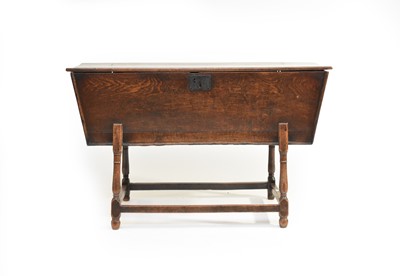 Lot 396 - An 18th century oak dough bin