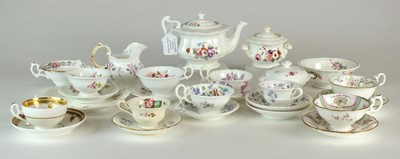 Lot 40 - A group of mid-19th century child's teawares...