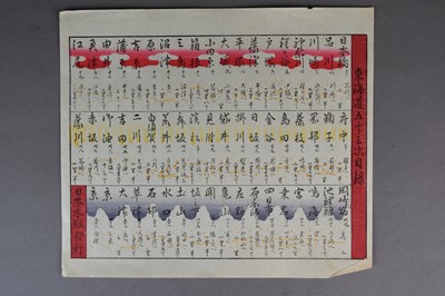 Lot 210 - After Ando Hiroshige, a folio of 56 Tokaido woodblock prints