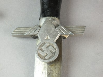 Lot 144 - A Third Reich RLB (Reichsluftshutzbund) Enlisted Mans 2nd Model Dress Dagger