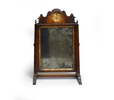 Lot 409 - A small 18th century fret type table mirror