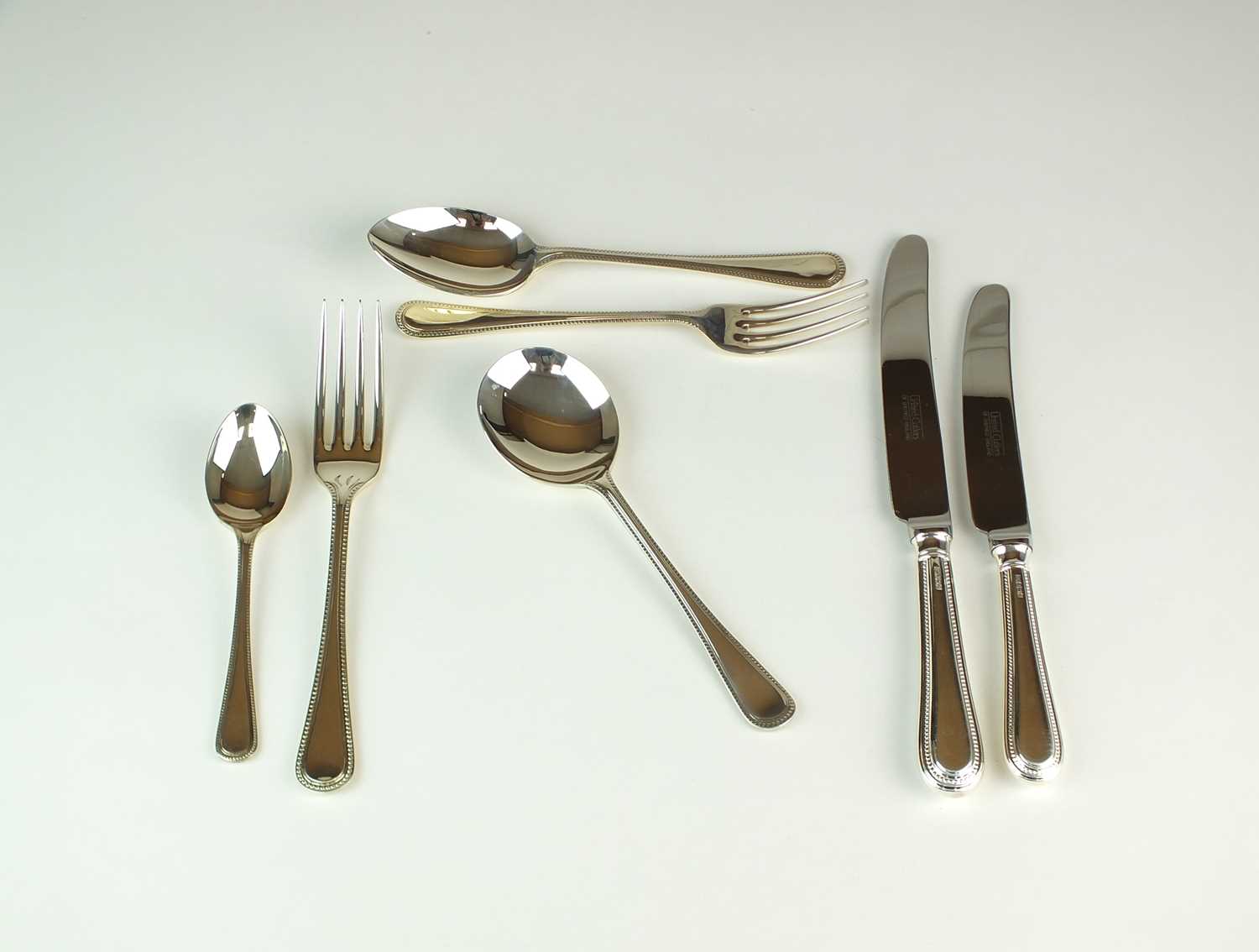 Lot 2 - A collection of United Cutlers silver cutlery