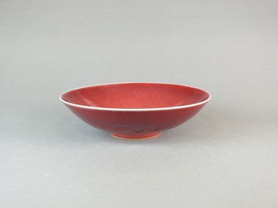 Lot 403 - Rupert Spira (b.1960), a copper red bowl