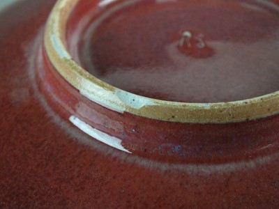 Lot 403 - Rupert Spira (b.1960), a copper red bowl