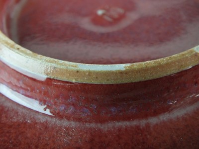 Lot 403 - Rupert Spira (b.1960), a copper red bowl