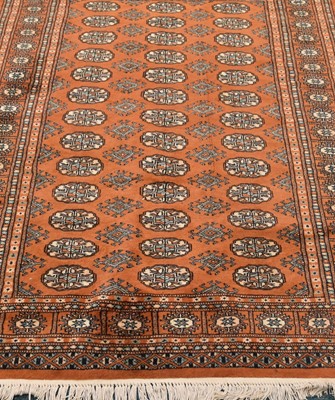 Lot 417 - Three Bokara pattern rugs