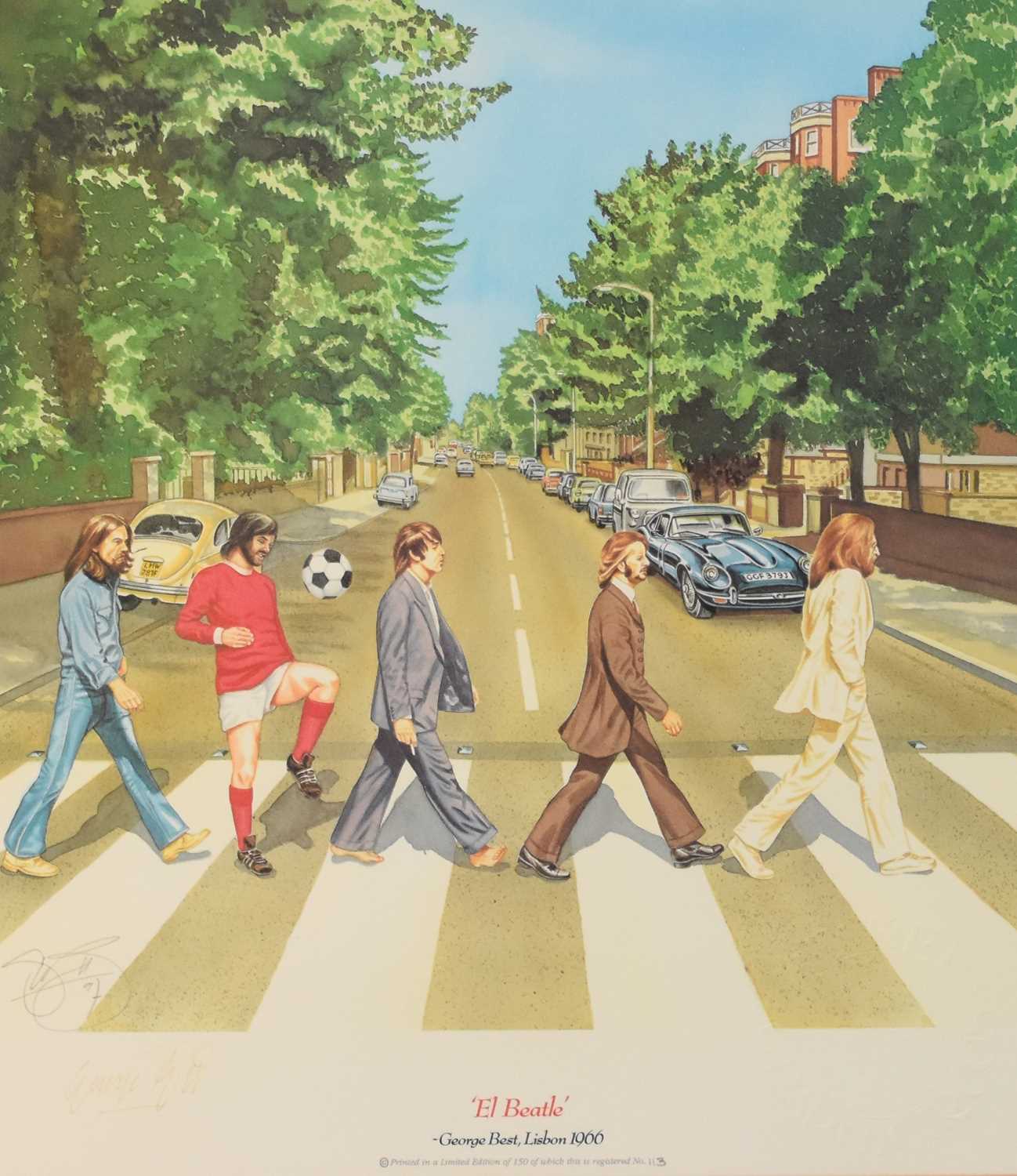 Lot 143 - Stewart Beckett (British 20th Century) El Beatle