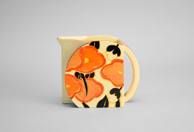 Lot 203 - A Clarice Cliff 'Orange Chintz' jug