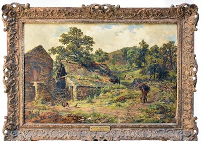 Lot 150 - Samuel Henry Baker (British 1824-1909) Welsh Farmyard