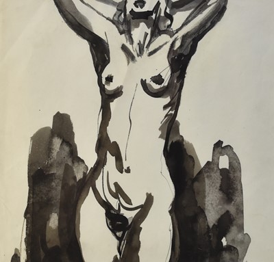 Lot 1 - Gabriel Coldefy (French 1911-1988) Nude