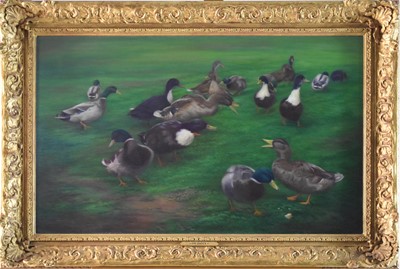 Lot 238 - Denby Sweeting (British, 1936-2020), Gro Ducks