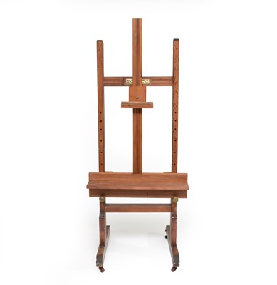 Lot 115 - A 20th Century Wooden Artist's Easel