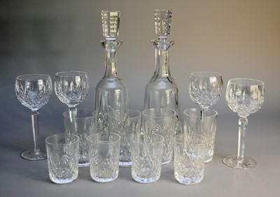 Lot 183 - Waterford Crystal in the 'Lismore' pattern