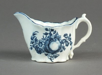 Lot 284 - Caughley 'Apple and Damson' ewer, circa 1786-91